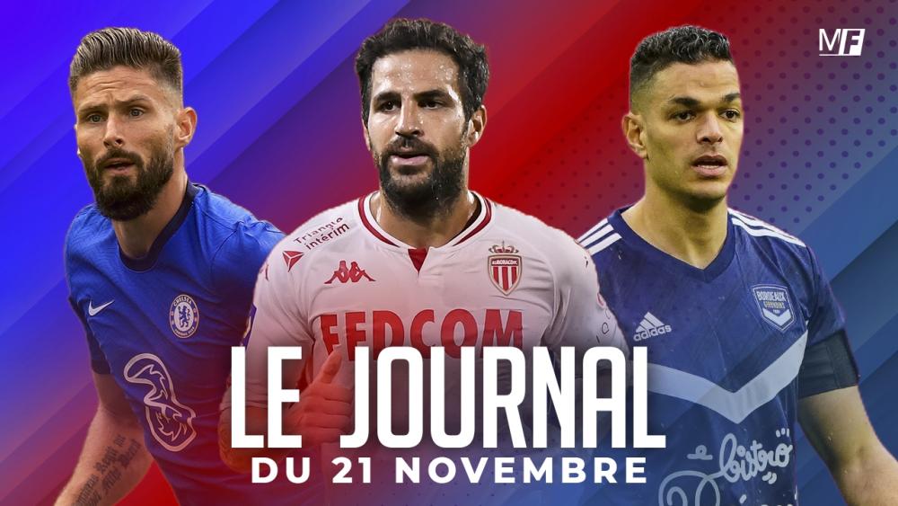 Le journal du samedi 21 novembre