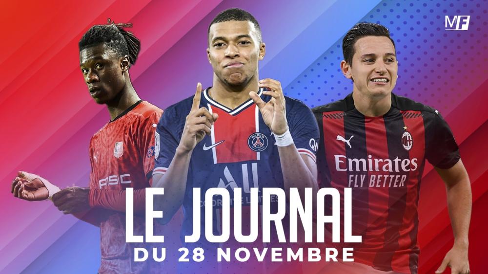 Le journal du samedi 28 novembre