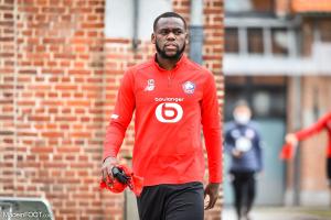 Jean Onana, ici sous les couleurs du Lille OSC.