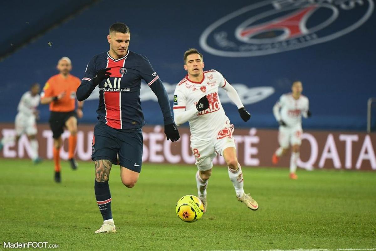 Mauro Icardi, l'attaquant du Paris Saint-Germain.