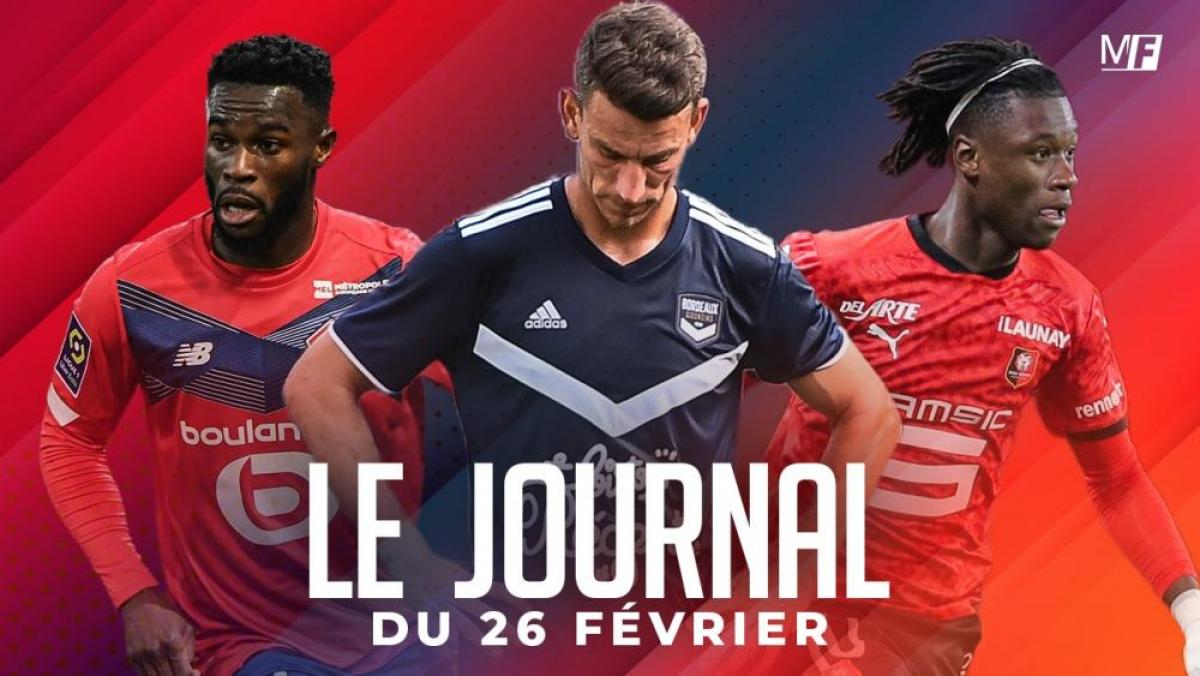 Le journal du vendredi 26 février
