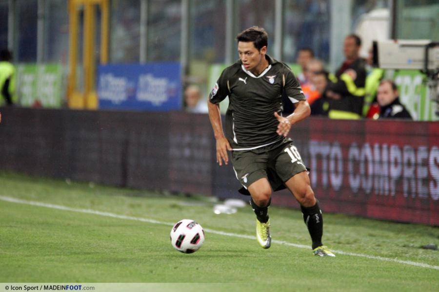 Zarate sous le maillot de la Lazio