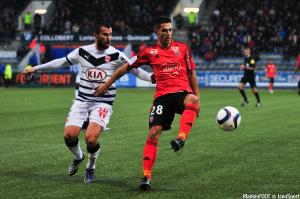 Les compos officielles du match entre le FC Lorient et les Girondins de Bordeaux.