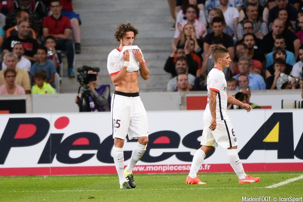 Adrien Rabiot et le PSG sont toujours invaincus cette saison.