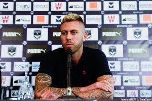 Jérémy Ménez lors de sa présentation officielle