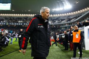 Le groupe de l'OGC Nice pour la réception des Girondins de Bordeaux.