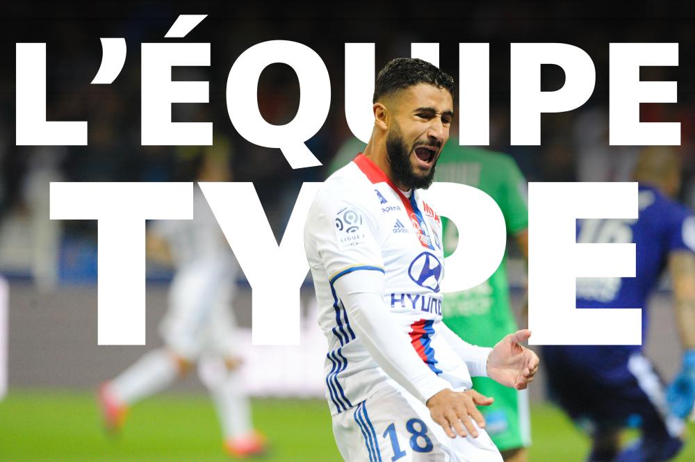 L'équipe-type de la 8e journée de Ligue 1.