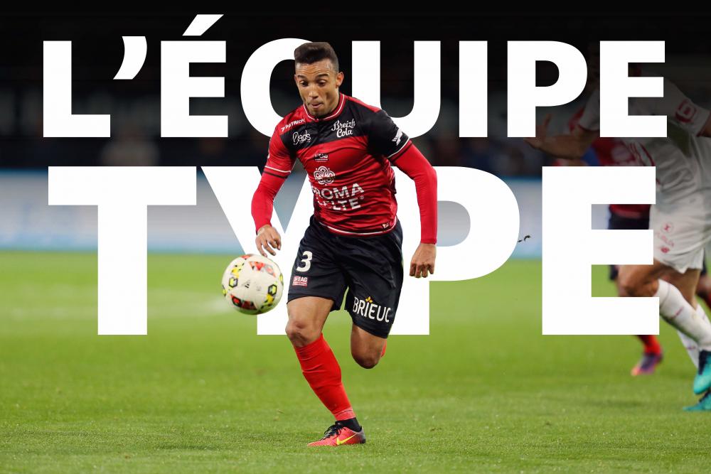 L'équipe-type de la 18e journée.
