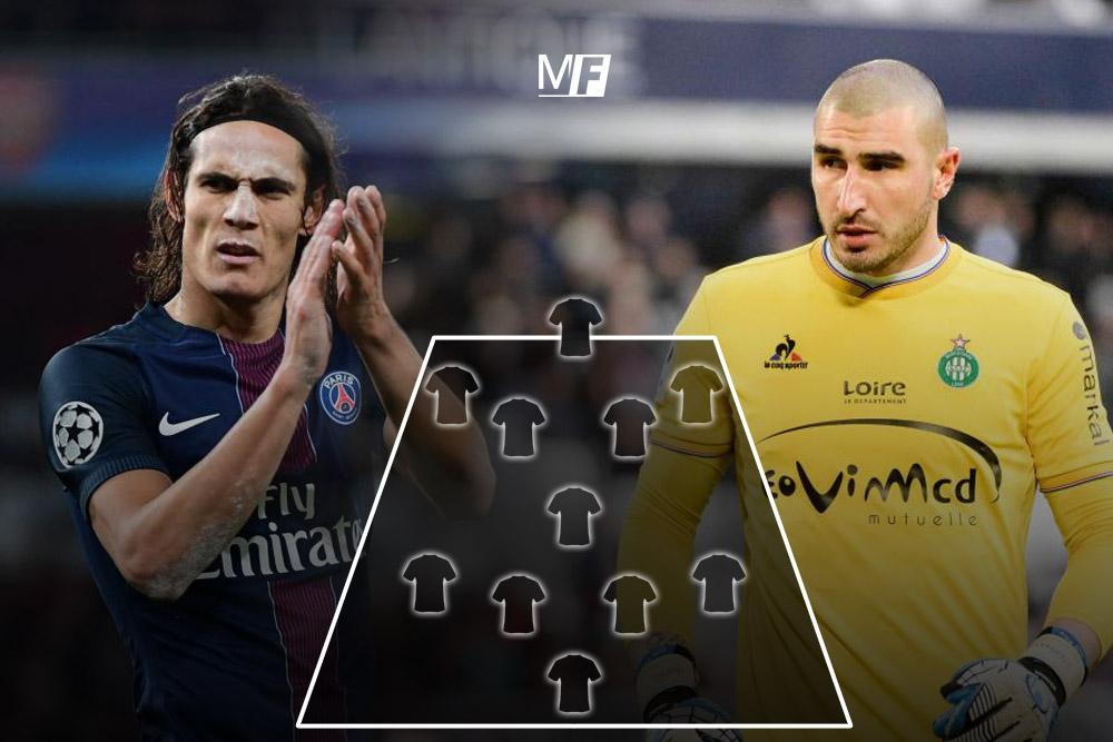 L'équipe-type de la 1ère moitié de saison en Ligue 1...