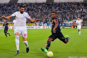 Wesley Saïd, l'attaquant du Dijon FCO.