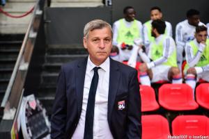 Bruno Genesio et l'OL accueillent Bordeaux, samedi après-midi.