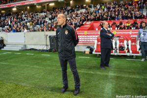 Le groupe de l'AS Monaco pour le match face aux Girondins de Bordeaux.