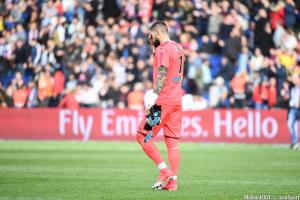 Benoît Costil (Girondins) très déçu après la défaite contre Dijon