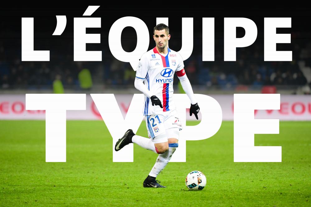 L'équipe-type de la 21e journée de Ligue 1.