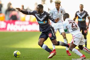 Soualiho Meïté (Girondins) a repris l'entraînement en milieu de semaine.
