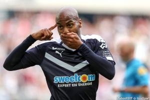 Jimmy Briand, l'attaquant des Girondins de Bordeaux.