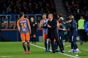 Le groupe du MHSC pour le match face au FCGB.