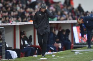 Le groupe du Nîmes Olympique pour le déplacement sur la pelouse des Girondins de Bordeaux.