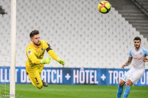Benoît Costil, le gardien de but et capitaine des Girondins de Bordeaux.