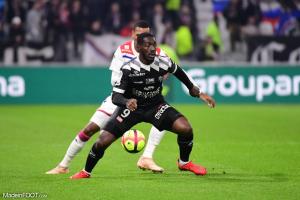 Alexandre Mendy, ici sous les couleurs de l'En Avant Guingamp.