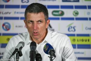Thierry Laurey, l'entraîneur du RCSA.