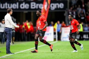 M'Baye Niang, ici sous les couleurs du Stade Rennais FC.