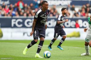 Edson Mexer, le défenseur central des Girondins de Bordeaux.