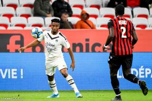 François Kamano, l'ailier des Girondins de Bordeaux.