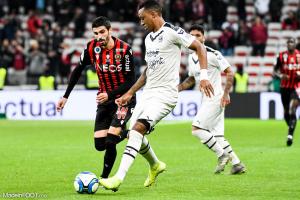 Edson Mexer, le défenseur central des Girondins de Bordeaux.