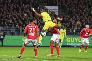 Kalifa Coulibaly (FC Nantes) est forfait pour la réception des Girondins de Bordeaux.