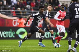 Aurélien Tchouaméni, le milieu de terrain des Girondins de Bordeaux.