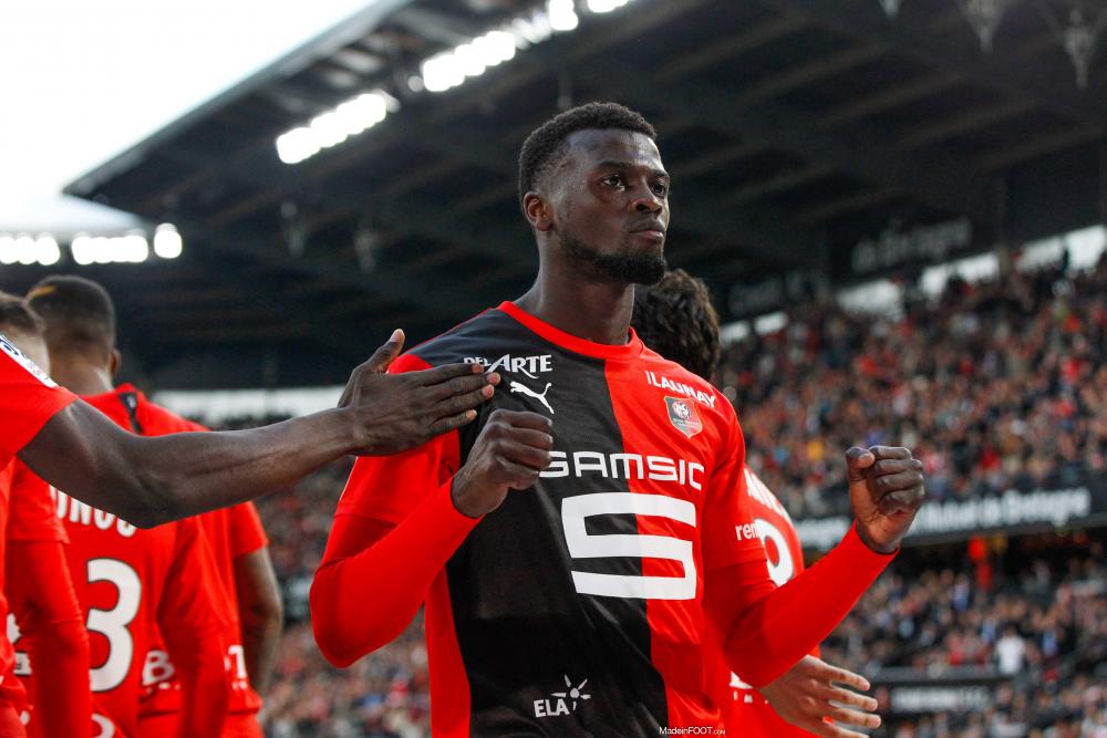 M'Baye Niang, ici sous les couleurs du Stade Rennais FC.