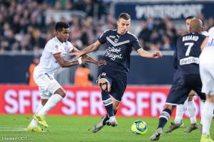 Rémi Oudin (Girondins) est incertain pour le déplacement à Paris.