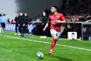 Yassine Benrahou, ici sous les couleurs du Nîmes Olympique.