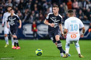 Rémi Oudin, l'attaquant des Girondins de Bordeaux.