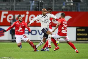 Jimmy Briand, l'attaquant des Girondins de Bordeaux.