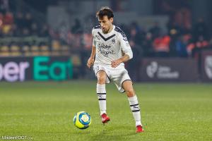Ruben Pardo, le nouveau milieu de terrain des Girondins de Bordeaux.
