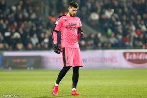 Benoît Costil, le gardien de but des Girondins de Bordeaux.