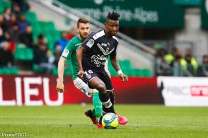 Samuel Kalu, l'ailier des Girondins de Bordeaux.
