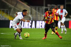 Ignatius Ganago, l'attaquant du RC Lens.