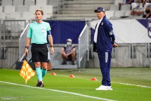 Jean-Louis Gasset, l'entraîneur des Girondins de Bordeaux.
