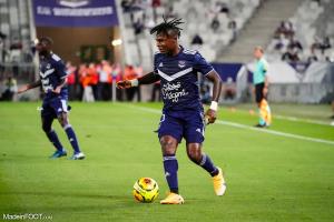 Samuel Kalu, l'ailier des Girondins de Bordeaux.