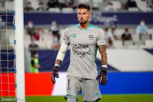 Benoît Costil, le gardien de but et capitaine des Girondins de Bordeaux.