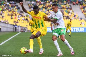 Randal Kolo Muani, attaquant du FC Nantes