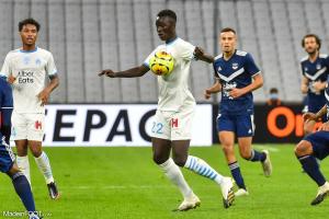 Pape Gueye, milieu de terrain de l'Olympique de Marseille