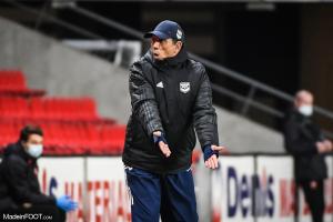 Jean-Louis Gasset, entraineur des Girondins de Bordeaux
