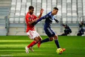 Hatem Ben Arfa, le meneur de jeu des Girondins de Bordeaux.