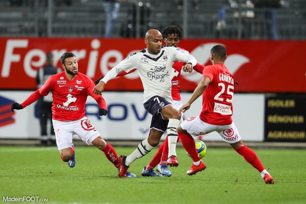 Bordeaux a perdu deux points à Brest.