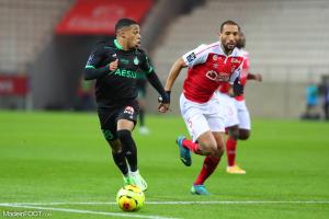 Arnaud Nordin, l'ailier de l'AS Saint-Etienne.