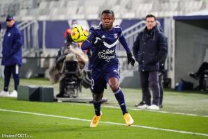 Kalu avec le maillot de Bordeaux